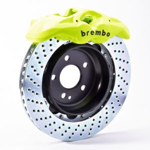 Brembo Originale Maggiorato per  Abarth  500 1.4 T-JET 16v (EU VERSION)  2008->