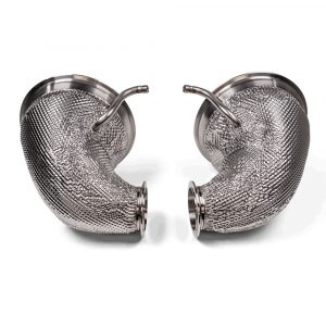 Akrapovic Set Adattatori (INOX) Per Slip-on Race Porsche 911 (992)  GT3 RS 386 kw 01/23 ->