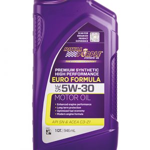 ROYAL PURPLE 5W30 EURO FORMULA 946ml